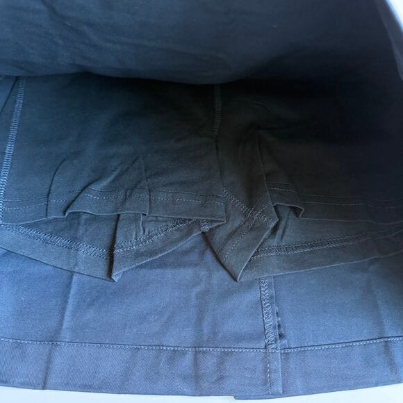 Lands End Girls Navy Chino Skort - Picture 3 of 8